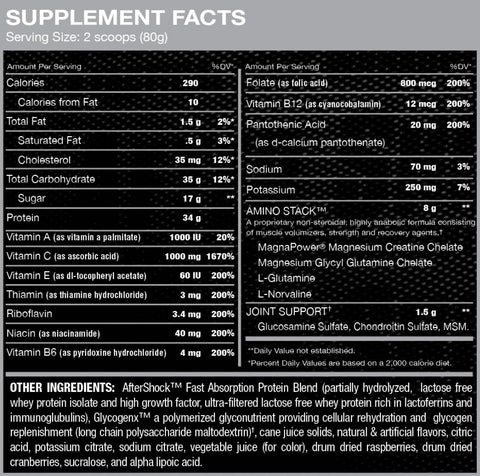 AFTERSHOCK 5.8LB