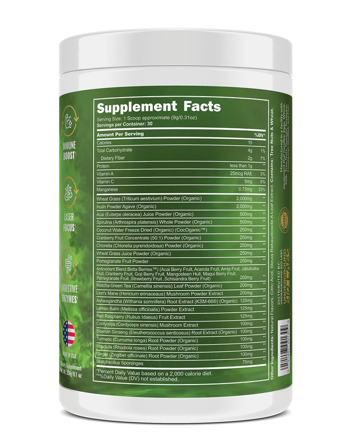 GREENS NATURAL SUPERFOODS