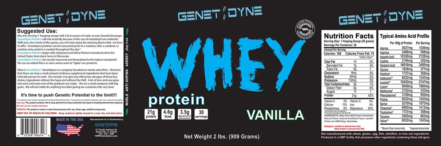 WHEY PROTEIN 2LB
