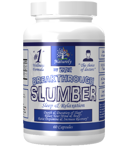 SLUMBER NATURAL SLEEP & RELAXATION with ZMA, MELATONIN, & MORE